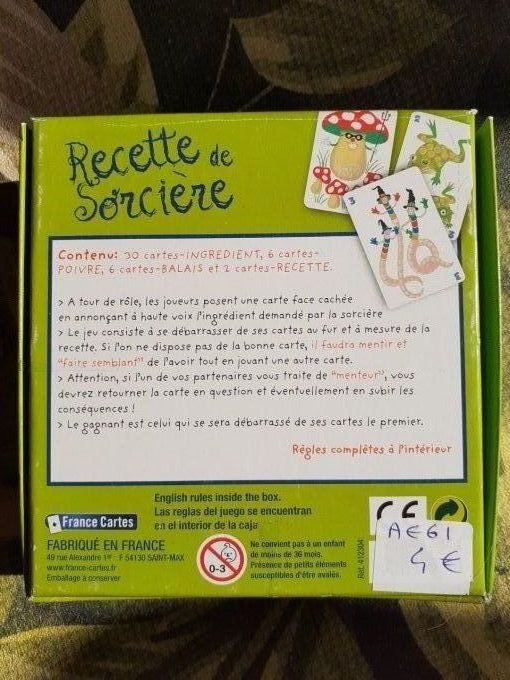 Recette de sorcière